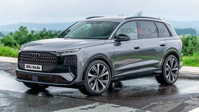 Ảnh phác thảo đầu tiên của Audi Q9 xuất hiện - Ảnh 1.