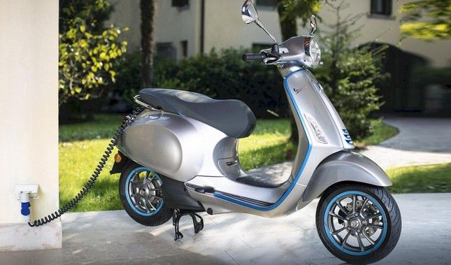 Vespa tay ga điện tại Việt Nam - Hình 1.