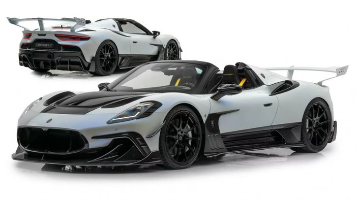Cận cảnh Maserati MC20 được độ Mansory - Ảnh 1.