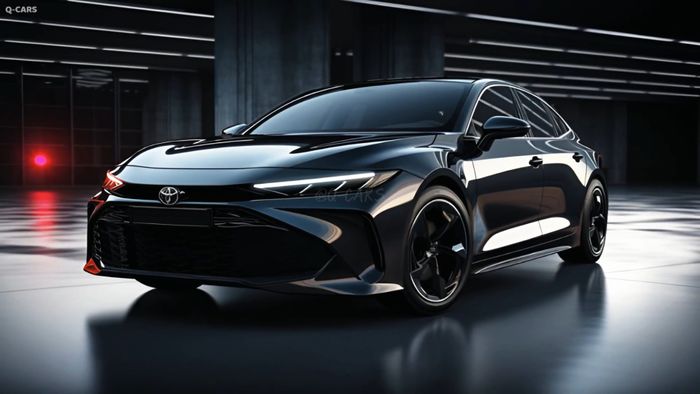 AI phác thảo thiết kế Toyota Camry mới - Hình 1.