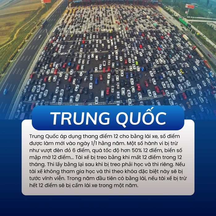 Nhiều quốc gia đã thực hiện hệ thống trừ điểm trên bằng lái xe từ lâu: Không chỉ bị treo bằng mà muốn lấy lại bằng còn khó hơn người bình thường - Ảnh 10.