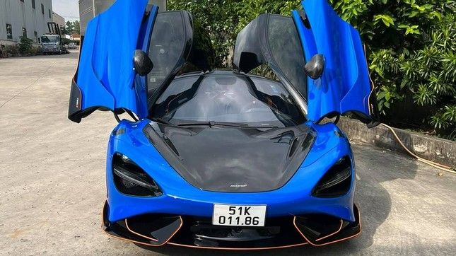 Siêu xe McLaren 765LT của một nữ đại gia bị ngân hàng tạm giữ - Ảnh 1.