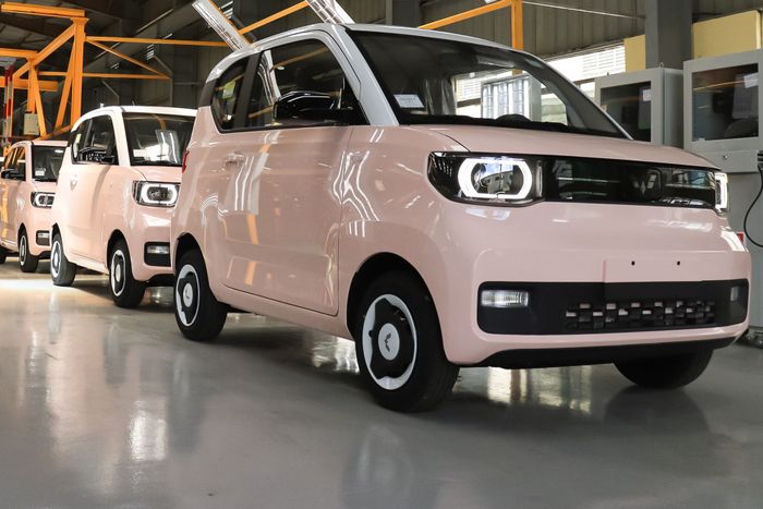 Lô xe Wuling HongGuang MiniEV đầu tiên đã xuất hiện, sẵn sàng giao ngay vào ngày mai - Ảnh 4.