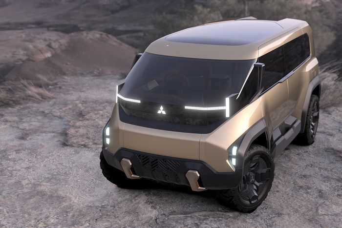 Mitsubishi D:X Concept: Mang MPV Delica trở lại trong thời đại xe điện - Ảnh 7.