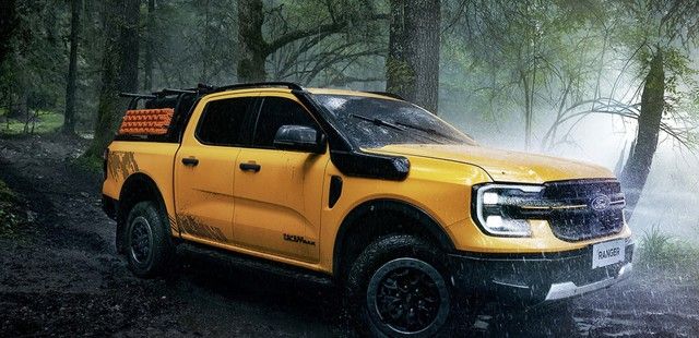 Ford Ranger mới tại Trung Quốc đã ra mắt với cái tên mới, hứa hẹn mang lại nội thất cải tiến hơn - Xem ảnh 1.