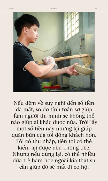 Chủ quán bún bò gần 20 năm nuôi hàng chục sinh viên ăn học: Tôi không có gia đình nên tự do. Tôi muốn giúp ai thì giúp! - Ảnh 7.