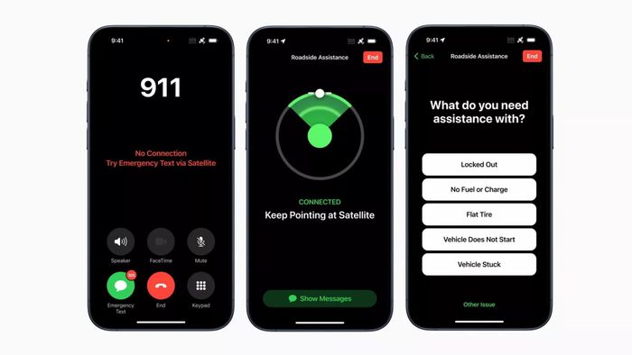 iPhone 15 cho phép người dùng gọi cứu hộ mà không cần sóng điện thoại - Ảnh 1.