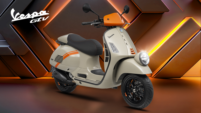 Vespa GTV 2023 ra mắt tại Việt Nam với giá 160 triệu đồng, và có diện mạo hoàn toàn mới - Ảnh 1.