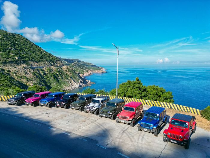 Cuối hành trình, đoàn 'Jeeper' quay về Bình Thuận qua đoạn đường từ Phan Thiết - Mũi Né đến Phan Rang, vượt qua những dãy đồi cát - Ảnh 7.