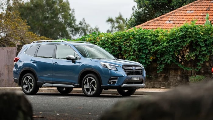 Subaru Forester sắp sử dụng công nghệ chính từ Toyota - Hình 1.