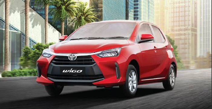 Toyota Wigo 2023 lần đầu xuất hiện tại thị trường Việt Nam với phiên bản G, tương tự như Toyota Agya tại Indonesia. Xe sử dụng hộp số D-CVT, không có các tính năng thể thao như hốc hút gió mở rộng hay cản trước kiểu thể thao.