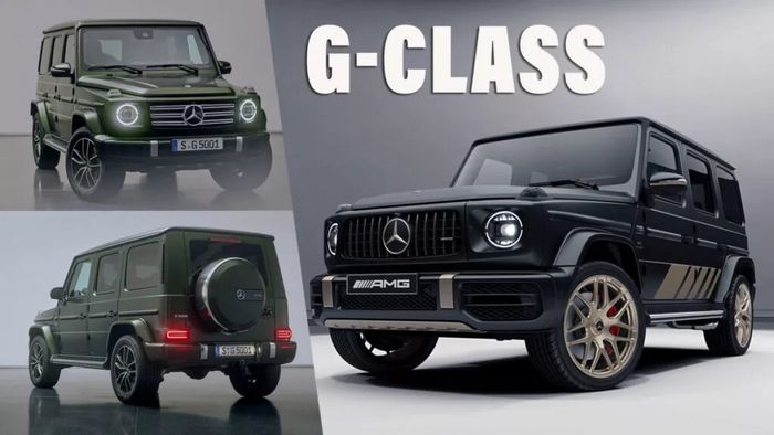 Chiêm ngưỡng Mercedes G500 và G63 phiên bản đặc biệt hiếm có - Ảnh 1.