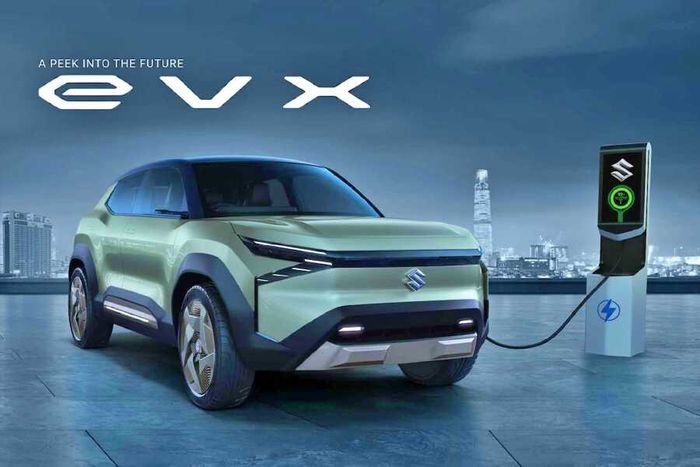 Xe SUV mới của Suzuki lộ diện trên đường: Kích thước tương đương với VF 6, có thể chạy được 550km trước khi cần sạc lại - Ảnh 2