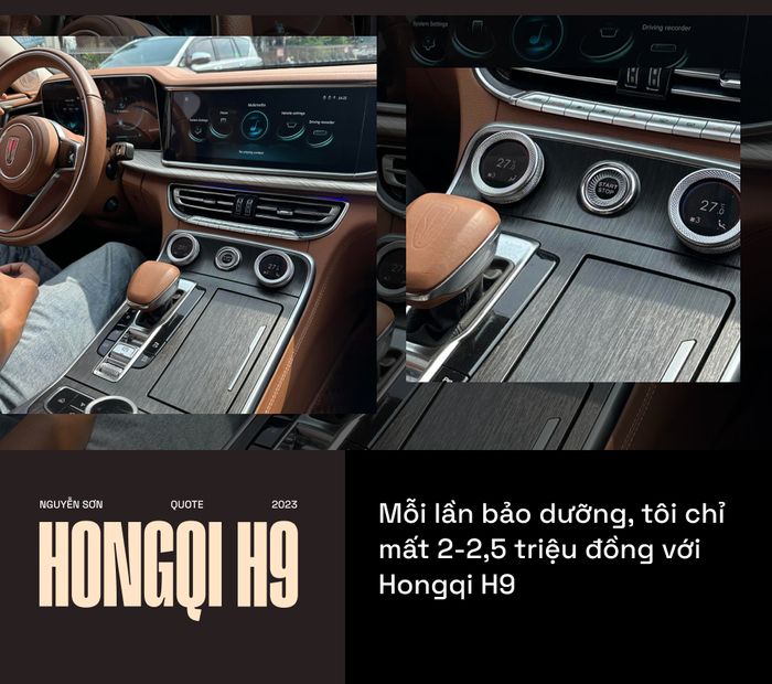 Chủ xe nhận xét về Hongqi H9 sau một năm: ‘Vượt trội hơn cả xe Đức cùng tầm giá, chi phí bảo dưỡng mỗi lần chỉ hết hơn 2 triệu đồng’ - Ảnh 4.