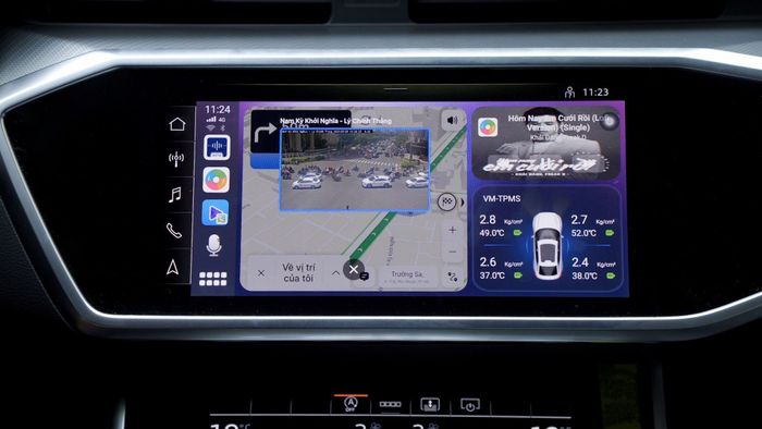 Xe Audi chính hãng tích hợp thiết bị VIETMAP: Màn hình gốc sử dụng như Android, giao diện đã được cá nhân hóa - Ảnh 2.