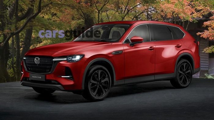 Mazda CX-80 trình làng trước ngày ra mắt - Hình 2.