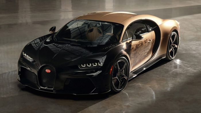 Bugatti Chiron Siêu Sport Kỷ Nguyên Vàng - siêu xe với "hình xăm" đặc biệt - Ảnh 1.