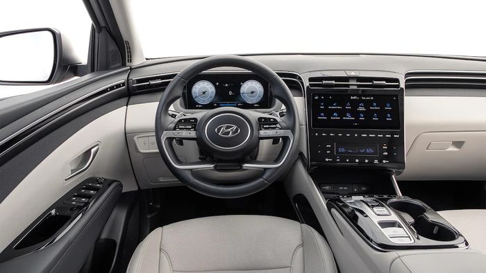 Hyundai Tucson facelift xuất hiện lần đầu tiên - Ảnh 2.