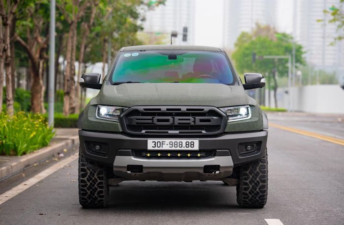 Ford Ranger Raptor 2019 đã chạy 40.000 km và được bán với giá cao hơn Raptor 2023: Dân mạng nói 'biển số đẹp mà giá đắt hơn nửa tỷ đồng' - Ảnh 3.