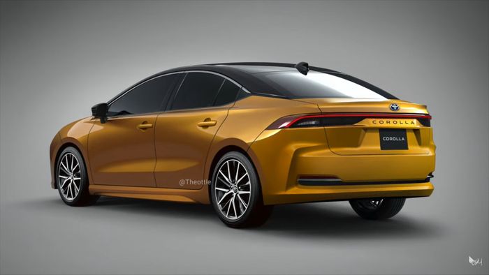 Nhìn qua Corolla thế hệ mới: Toyota thay đổi phong cách với thiết kế giống xe Hàn, cạnh tranh mạnh mẽ với Civic và Elantra - Ảnh 3.