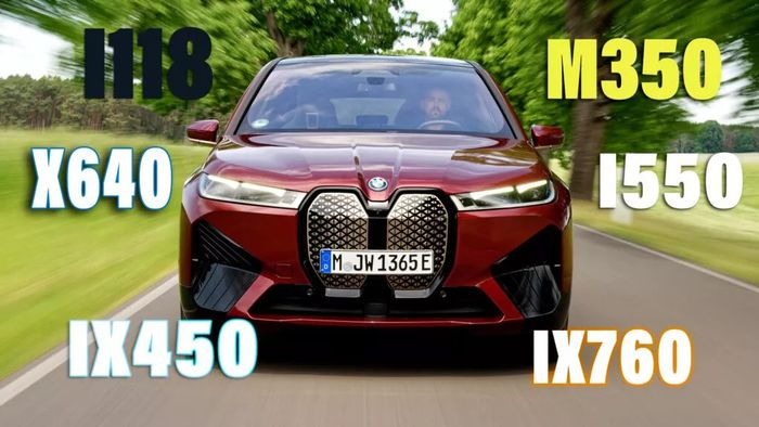 BMW thay đổi tên đội hình toàn cầu để phù hợp với thời kỳ của xe điện. (Ảnh 2)