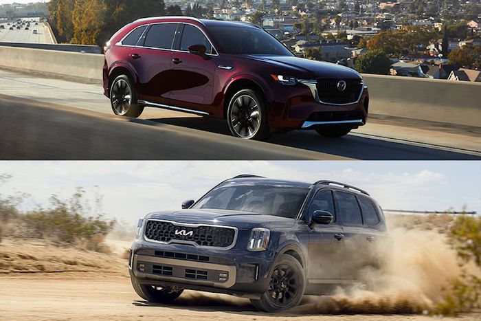 Đánh giá nhanh: So sánh Mazda CX-90 và Kia Telluride - Hình ảnh 1.