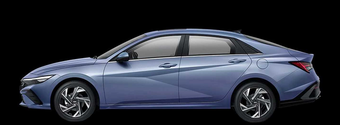 Dãy hình ảnh chính thức đầu tiên của Hyundai Elantra 2023: Không có thiết kế đèn pha mắt xếch và mặt ca lăng rộng mở - Ảnh 3.
