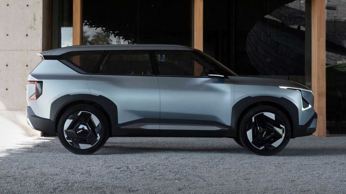 Kia EV5 Concept ra mắt chính thức: SUV điện nhỏ gọn, em trẻ của EV9 mới được giới thiệu - Ảnh 5.