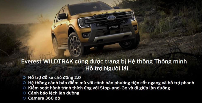 Lộ trang bị Ford Everest Wildtrak sắp bán tại Việt Nam: Gần như đầy đủ trang thiết bị, giá dự kiến sẽ cao, ai quan tâm có thể tham khảo - Ảnh 5.