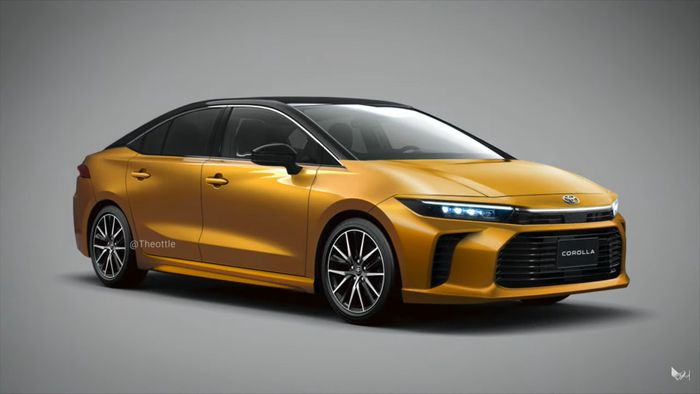 Nhìn qua Corolla thế hệ mới: Toyota thay đổi phong cách với thiết kế giống xe Hàn, cạnh tranh mạnh mẽ với Civic và Elantra - Ảnh 2.