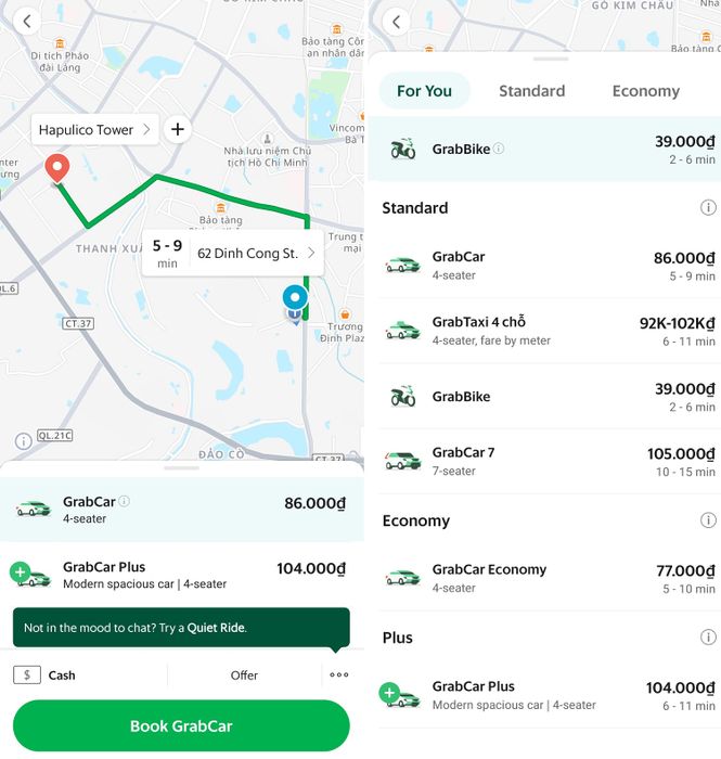 Khi đi Grab, tôi luôn tránh ô tô và chọn xe máy với 4 lý do sau đây