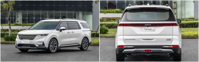 Kia Carnival 2024 sẽ có thiết kế mới với đèn pha lớn hơn và độc đáo hơn, biển số được đặt thấp hơn - Ảnh 4.
