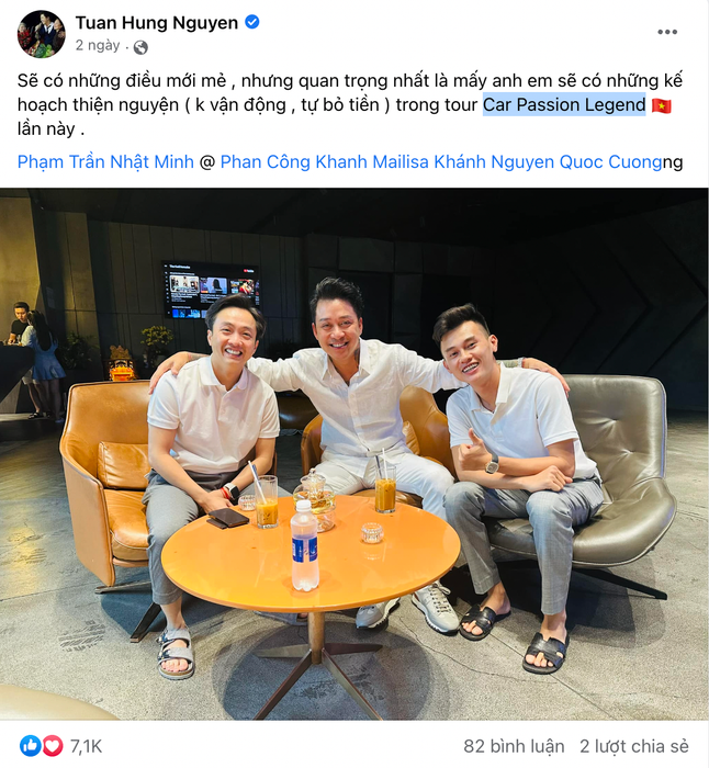 Tuấn Hưng hé lộ hành trình siêu xe lớn nhất tại Việt Nam sẽ quay trở lại, Minh ‘Nhựa’, Nguyễn Quốc Cường cùng tham gia - Ảnh 2.