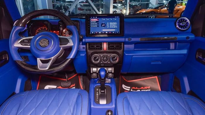 Suzuki Jimny biến hình thành Brabus G-Class để thu hút lòng người giàu dầu mỏ Trung Đông - Ảnh 8.