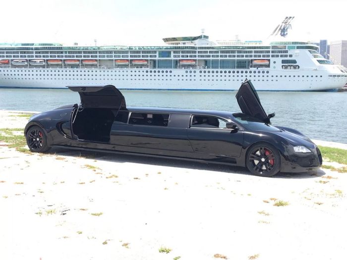 Chiếc limousine giả mạo Bugatti Veyron này đang chờ người hoàn thiện với giá chỉ bằng Kia Seltos - Ảnh 4.
