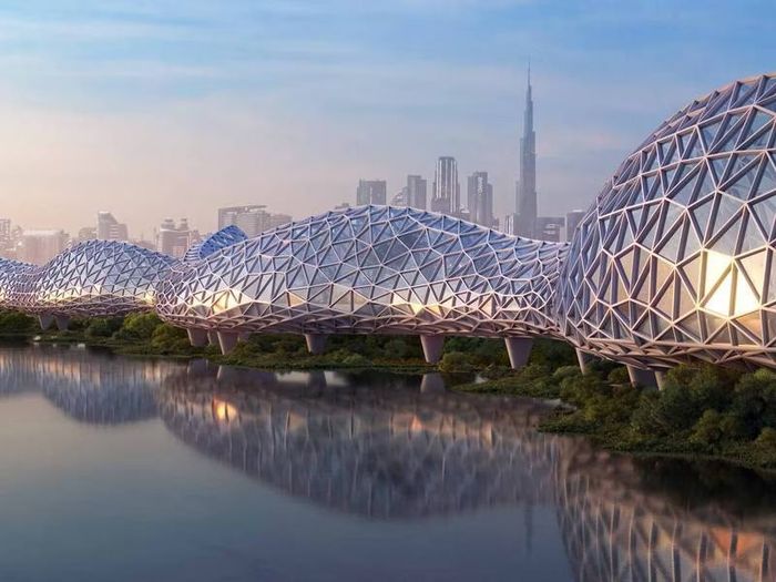 Ở Dubai, không có điều gì là không thể: Xây dựng một con đường dài 93km được điều chỉnh nhiệt độ để phục vụ cho việc đi bộ và đạp xe, sử dụng năng lượng từ những bước chân của những người đi bộ - Hình 1.