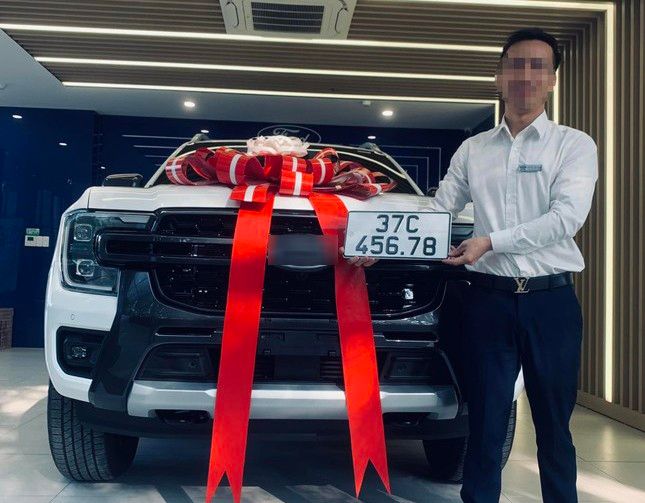 Sự thật về chủ xe đã bấm được biển số đẹp 45678, làm tăng gấp đôi giá trị - Ảnh 1.