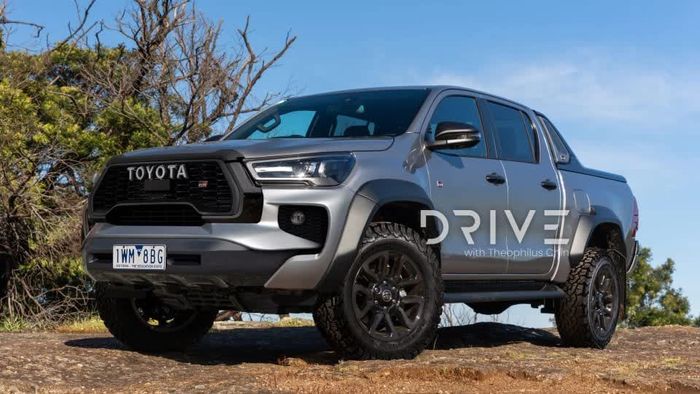 Phác thảo thiết kế Toyota Hilux GR Sport sẽ ra mắt tại Đông Nam Á trong năm 2023 - Ảnh 2.