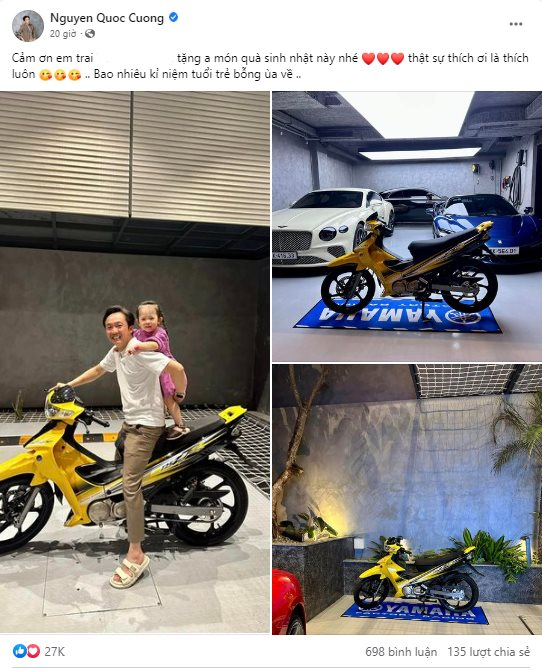 Chiếc xe tay côn mà Cường Đô la được tặng sinh nhật có điều gì đặc biệt, khiến đại gia phố núi quyết không đổ xăng? - Ảnh 2.