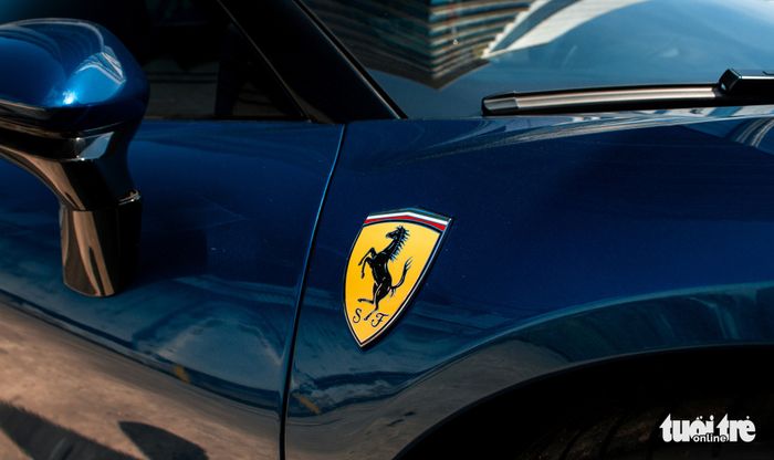 Nguyễn Quốc Cường cầm lái chiếc Ferrari SF90 Spider với giá hơn 40 tỉ đồng để đăng ký biển số - Hình 7.