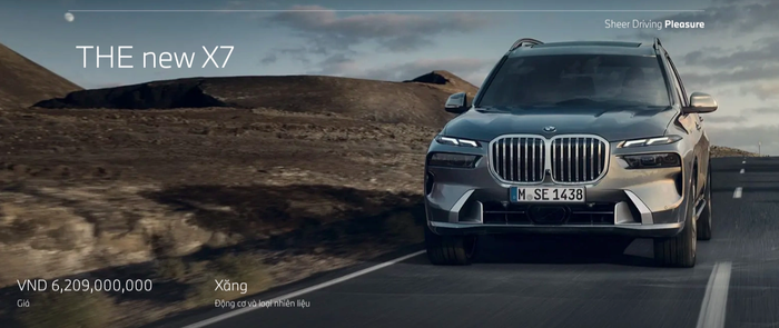 BMW X7 2023 đã về đại lý, tiết lộ giá chính thức từ 6,209 tỷ đồng cùng động cơ mạnh mẽ hơn Mercedes GLS - Hình ảnh 3.