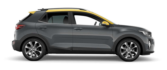 Kia Stonic - Xe gầm cao giàu trang bị, sử dụng khung gầm Hyundai Kona, có kích thước tương đương với Seltos - Hình 4.