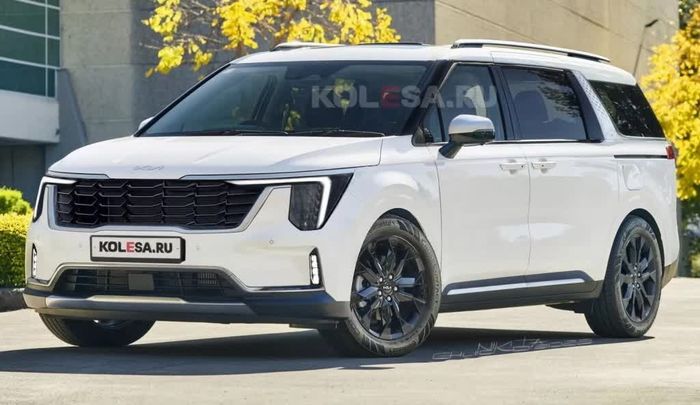 Xem trước Kia Carnival 2024: Thể thao hơn, ra mắt vào nửa đầu năm sau, vẫn là một siêu phẩm khi đến Việt Nam - Ảnh 1.