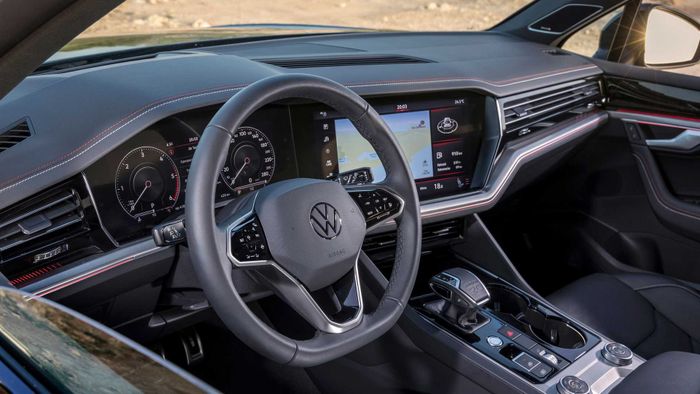Phác họa thiết kế của Volkswagen Touareg facelift sắp ra mắt - Hình ảnh 3.