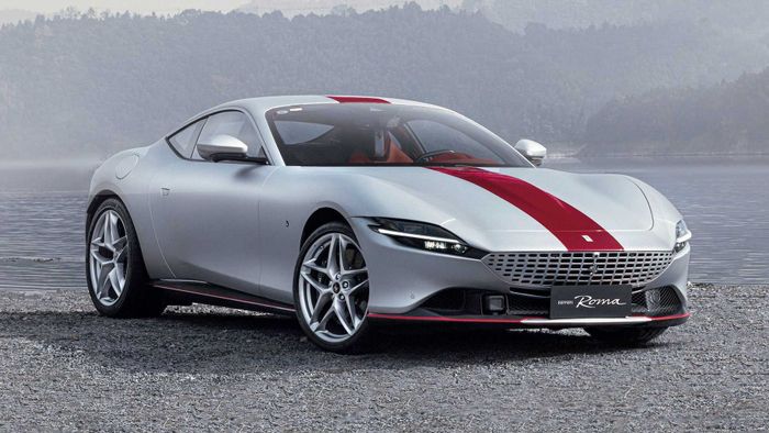 Phiên bản đặc biệt của Ferrari Roma đi kèm với bộ ấm trà, hộp xì gà và thậm chí cả... diều trong xe - Ảnh 3.