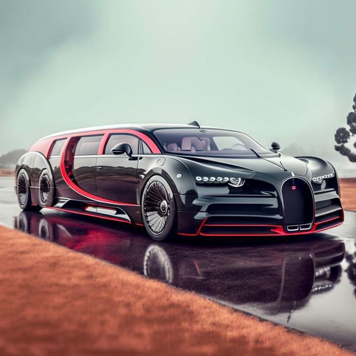 Đây là hình ảnh của xe tải và xe cơ bắp Bugatti do AI tạo ra - Ảnh 14.