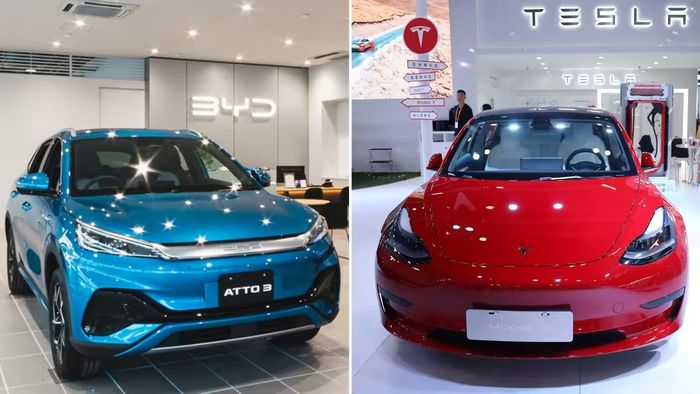 Toyota, Honda, Nissan đang cảm nhận sự đe dọa khi một hãng xe điện đang mở rộng thị trường và thách thức vị thế của họ.