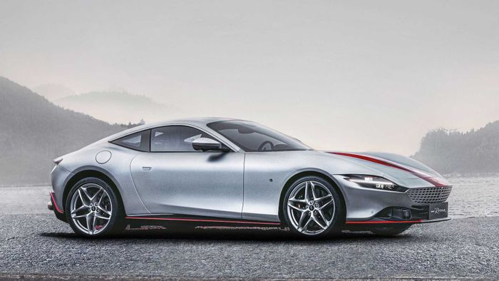 Ferrari Roma phiên bản đặc biệt với bộ ấm trà, hộp xì gà và thậm chí cả... diều trong xe - Ảnh 5.