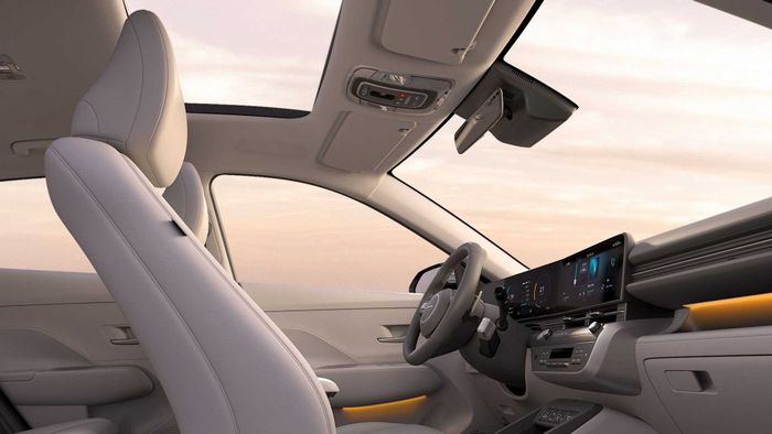 Hyundai Kona N-Line ra mắt: Ghế da lộn, cản trước mạnh mẽ như siêu SUV Urus - Ảnh 8.