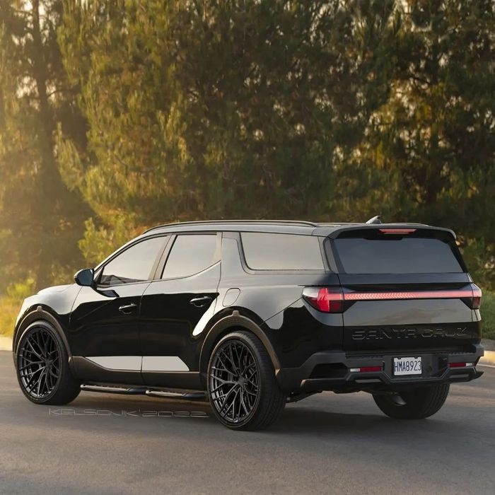 Nếu Hyundai Santa Cruz được biến thành một mẫu SUV, sẽ là dấu ấn nổi bật nhất trong dàn xe của Hàn Quốc.